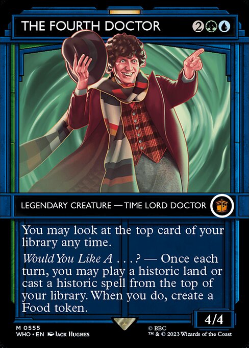 The Fourth Doctor (555) [Doctor Who] [Showcase, Borderless]