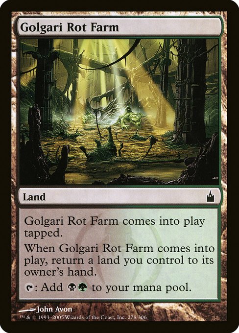Golgari Rot Farm (278) [Ravnica: City of Guilds]