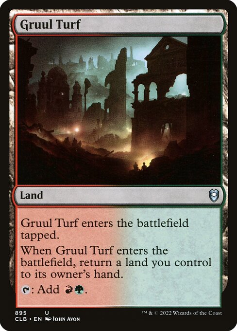 Gruul Turf (895) [Commander Legends: Battle for Baldur's Gate]