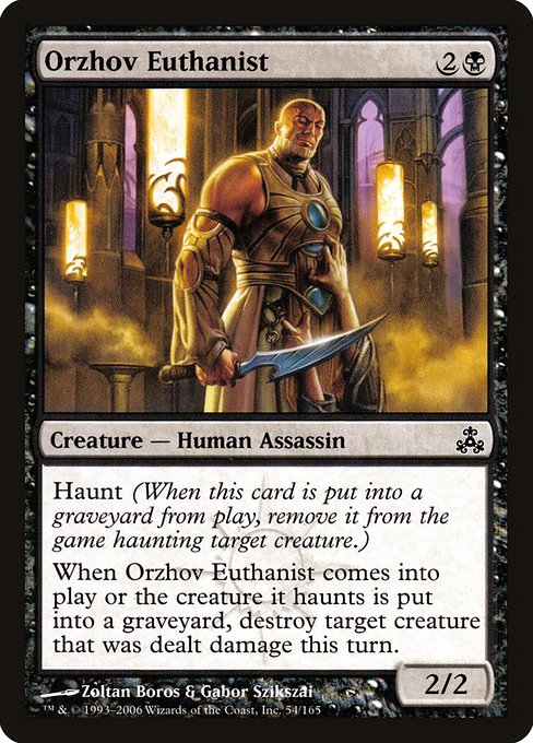 Orzhov Euthanist (54) [Guildpact]