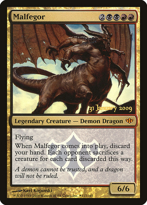 Malfegor (117★) [Conflux Promos]