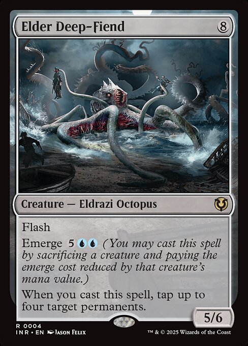 Elder Deep-Fiend (4) [Innistrad Remastered]