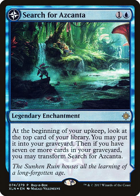 Search for Azcanta // Azcanta, the Sunken Ruin (74) [XLN Treasure Chest]