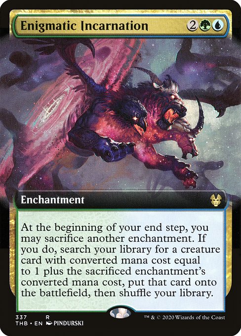 Enigmatic Incarnation (337) [Theros Beyond Death] [Extended Art]