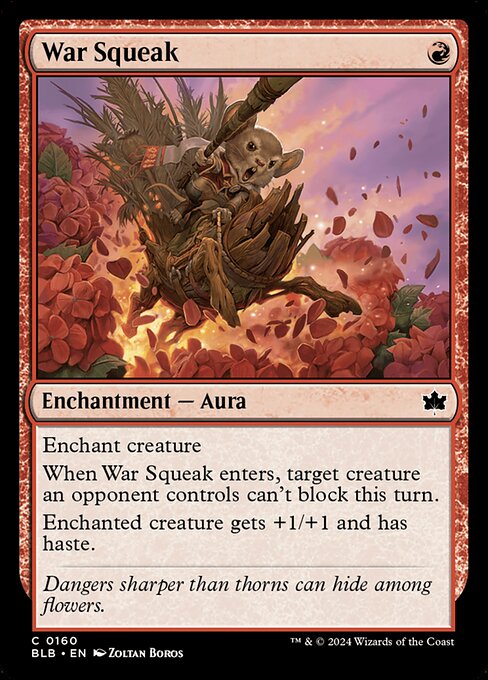 War Squeak (160) [Bloomburrow]