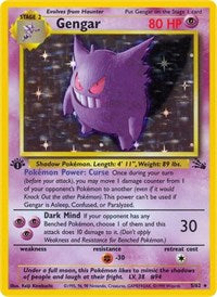 Gengar (5) (05/62) [Fossil]