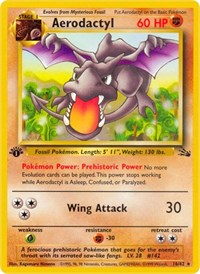 Aerodactyl (16) (16/62) [Fossil (Unlimited)]
