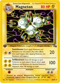 Magneton (26) (26/62) [Fossil]