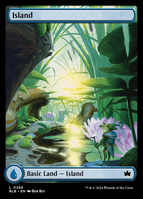 Island (266) [Bloomburrow]