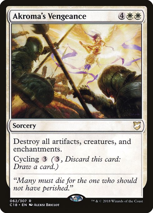 Akroma's Vengeance (62) [Commander 2018]