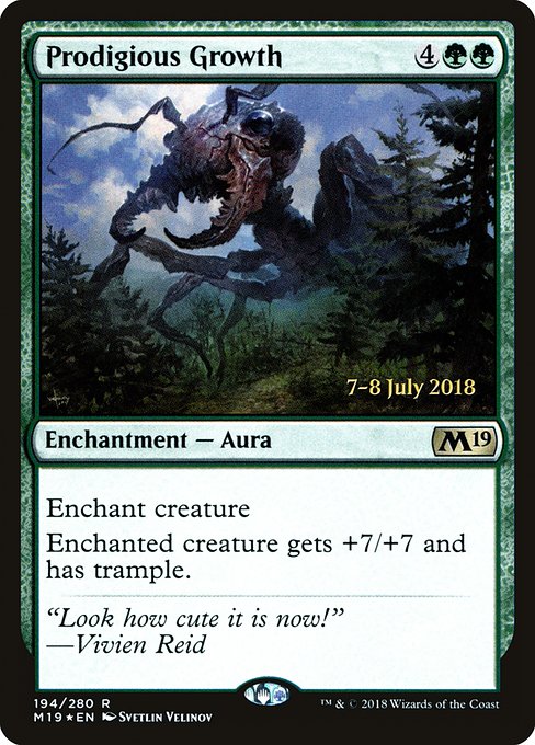 Prodigious Growth (194s) [Core Set 2019 Promos]