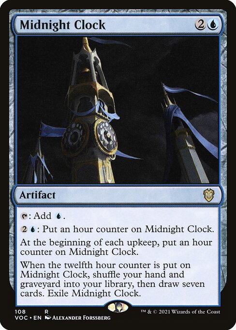 Midnight Clock (108) [Crimson Vow Commander]