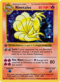 Ninetales (012/102) [Base Set Shadowless]