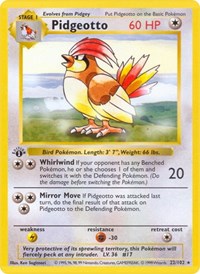 Pidgeotto (022/102) [Base Set Shadowless (Unlimited)]