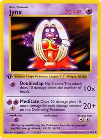 Jynx (031/102) [Base Set Shadowless (Unlimited)]