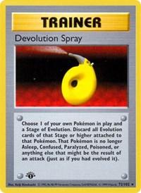 Devolution Spray (072/102) [Base Set Shadowless]