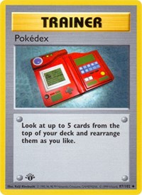 Pokedex (087/102) [Base Set Shadowless (Unlimited)]