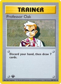 Professor Oak (088/102) [Base Set Shadowless]