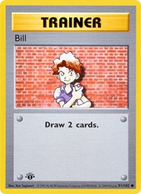 Bill (091/102) [Base Set Shadowless]