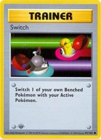Switch (095/102) [Base Set Shadowless (Unlimited)]