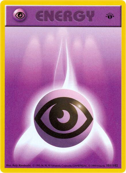 Psychic Energy (101/102) [Base Set Shadowless (Unlimited)]