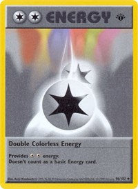 Double Colorless Energy (096/102) [Base Set Shadowless (Unlimited)]