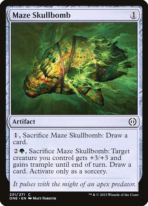 Maze Skullbomb (231) [Phyrexia: All Will Be One]