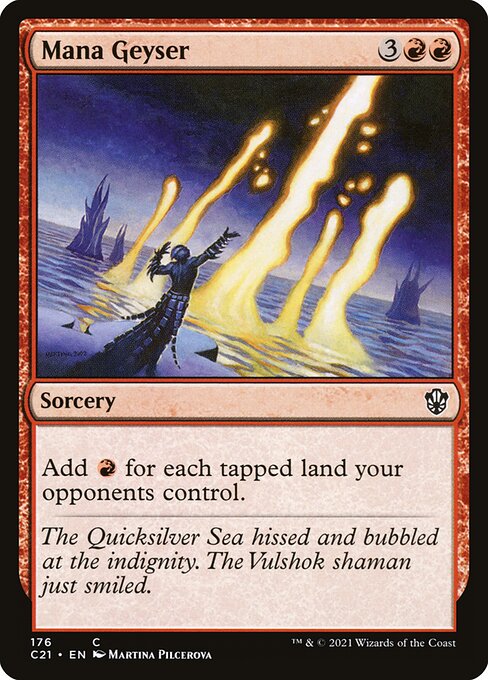 Mana Geyser (176) [Commander 2021]
