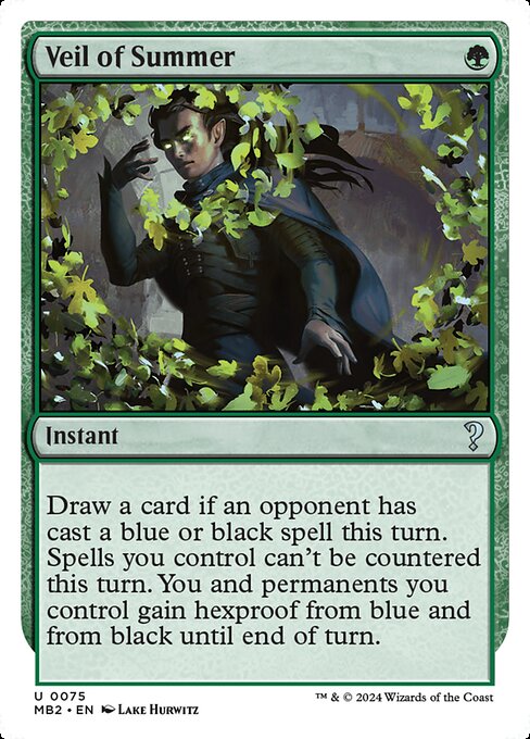 Veil of Summer (75) [Mystery Booster 2]