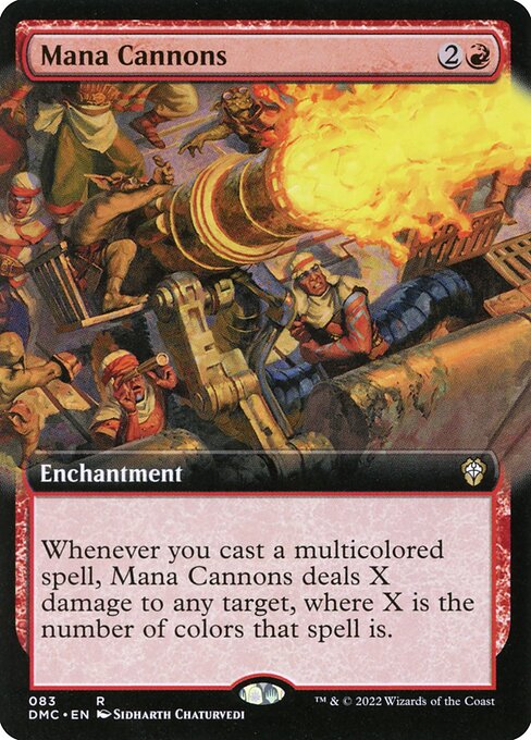 Mana Cannons (83) [Dominaria United Commander] [Extended Art]