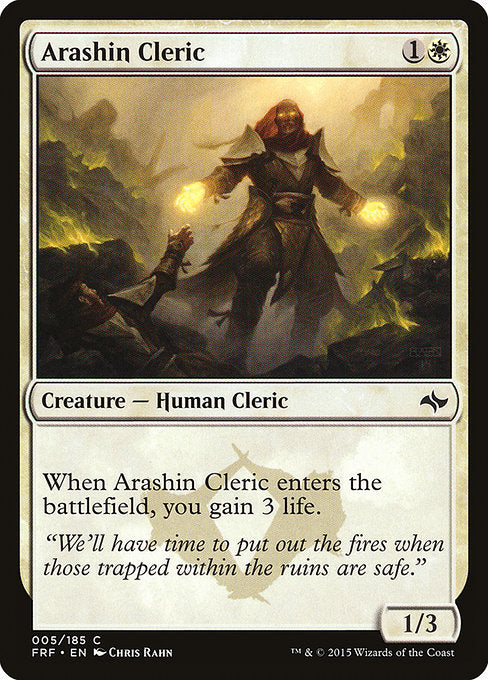 Arashin Cleric (5) [Fate Reforged]
