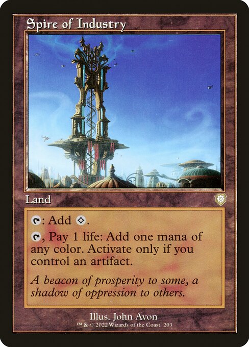 Spire of Industry (203) [The Brothers' War Commander]