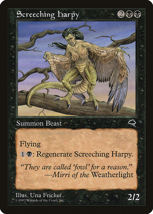 Screeching Harpy (155) [Tempest]