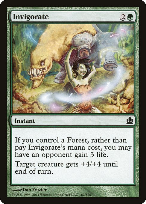 Invigorate (162) [Commander 2011]