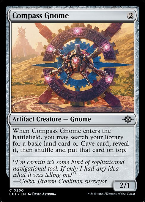 Compass Gnome (250) [The Lost Caverns of Ixalan]