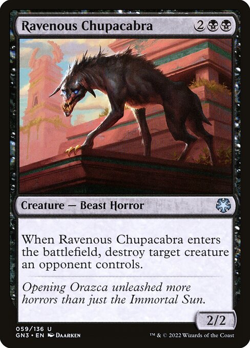 Ravenous Chupacabra (59) [Game Night: Free-for-All]