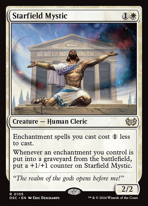 Starfield Mystic (105) [Duskmourn: House of Horror Commander]