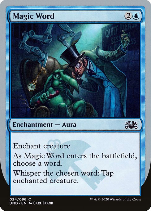Magic Word (24) [Unsanctioned]