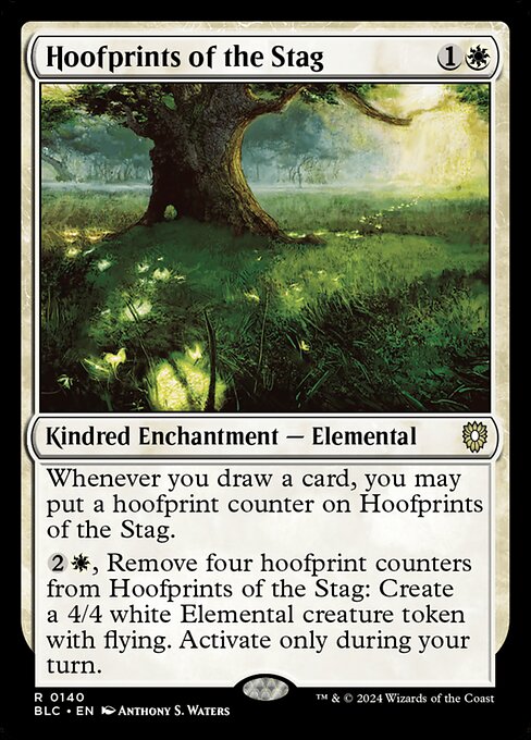 Hoofprints of the Stag (140) [Bloomburrow Commander]
