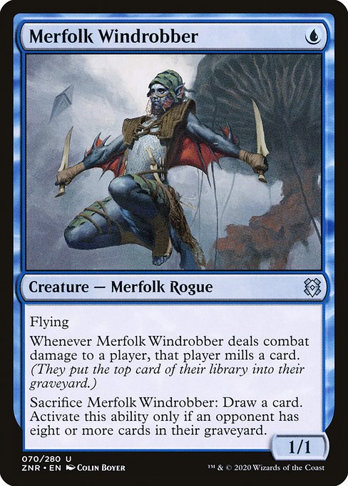 Merfolk Windrobber (70) [Zendikar Rising]