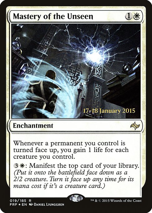 Mastery of the Unseen (19s) [Fate Reforged Promos]