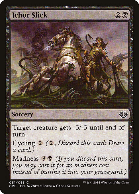 Ichor Slick (51) [Duel Decks Anthology: Garruk vs. Liliana]
