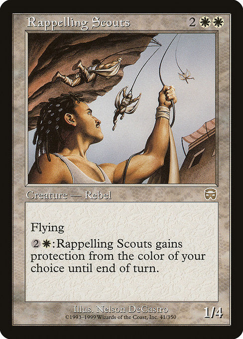 Rappelling Scouts (41) [Mercadian Masques]