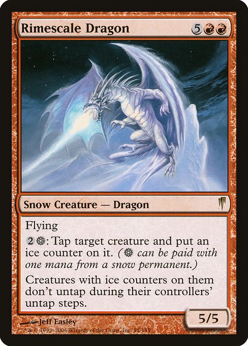 Rimescale Dragon (95) [Coldsnap]