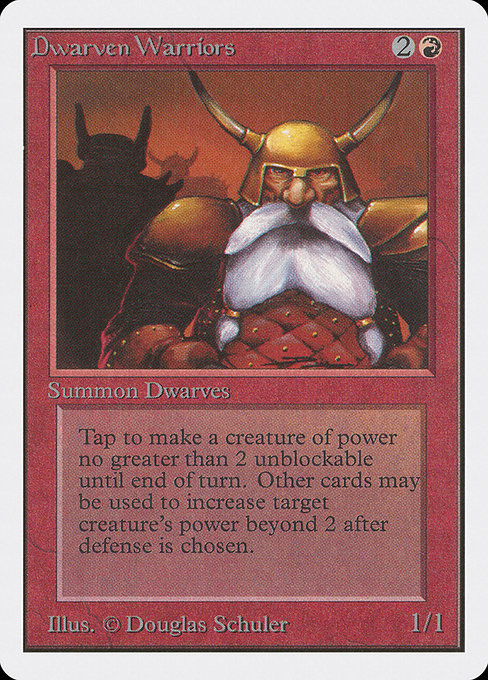 Dwarven Warriors (144) [Unlimited Edition]