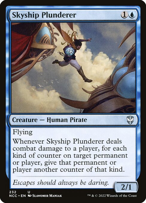 Skyship Plunderer (232) [New Capenna Commander]