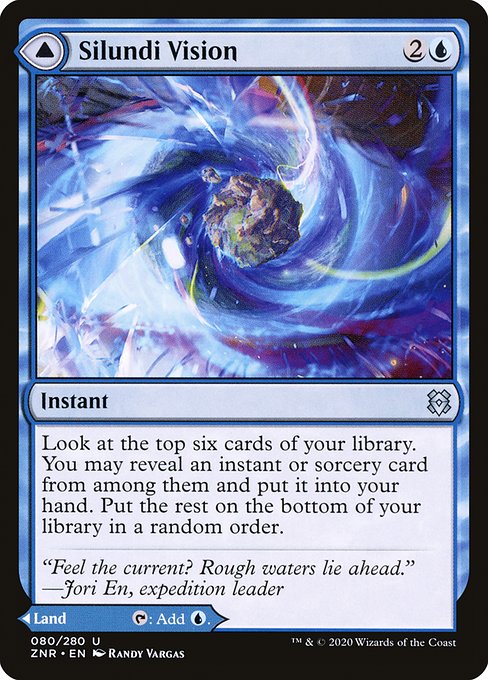 Silundi Vision // Silundi Isle (80) [Zendikar Rising]