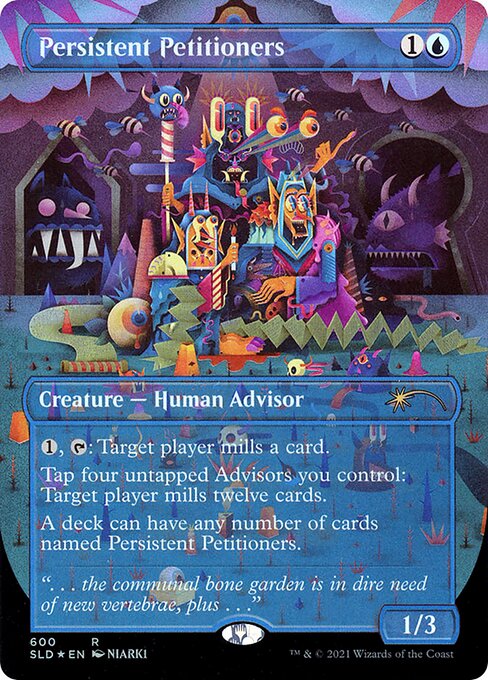 Persistent Petitioners (600) [Secret Lair Drop] [Borderless]