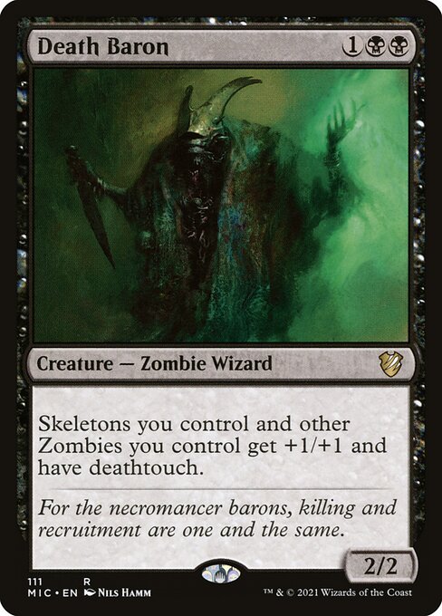 Death Baron (111) [Midnight Hunt Commander]