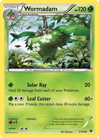 Wormadam (3) (3/124) [XY Fates Collide]
